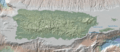 NOAA Bathymetry Image of Puerto Rico (2020)